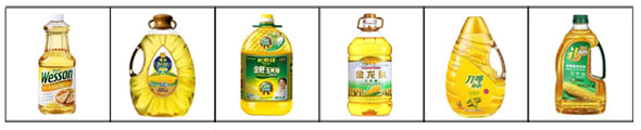 Corn oil packaging effect
